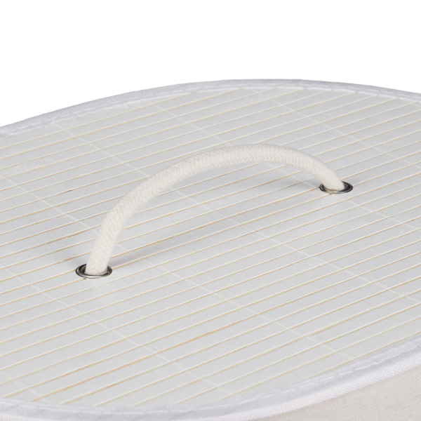 Oval tvättkorg