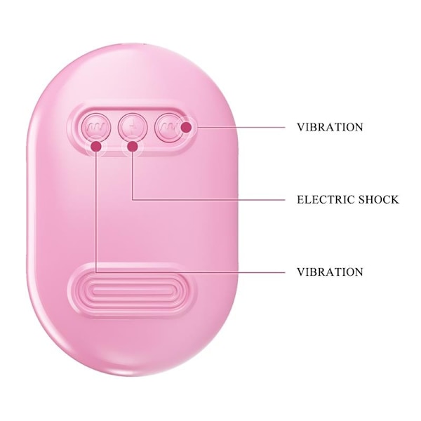 Surprise Box Vibrerende Æg og Electric Shock Nipple Clamps Pink