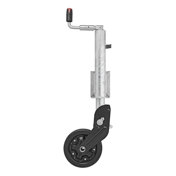 Jockeyhjul, 800 kg, 260x65 mm, Sammenfoldelig, Metalfælg