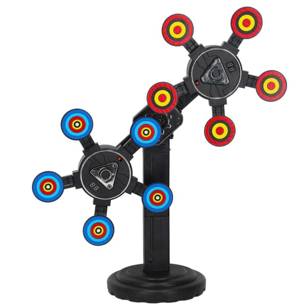 Elektronisk bevægeligt skydemål med digital scoring
