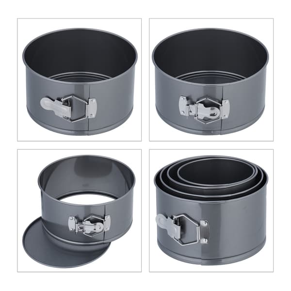 Tall Round Springform Pan Set – Värmebeständig, non-stick
