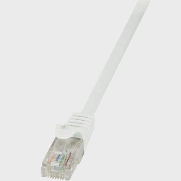 CAT6 Ethernet-kabel, 5m U/UTP, RJ45-stik