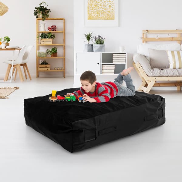 Sensorisk matta för kraschplatta, 113 cm x 94 cm, skumblock, tvättbart överdrag