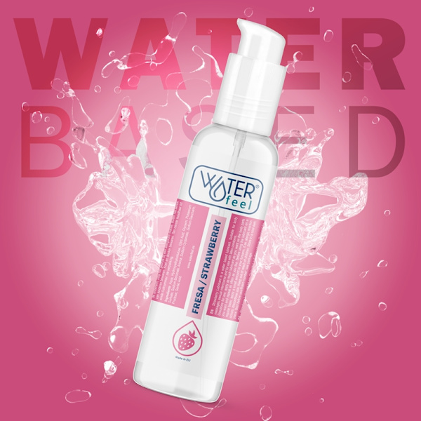 Waterfeel - Mansikkavesipohjainen voiteluaine 175 ml