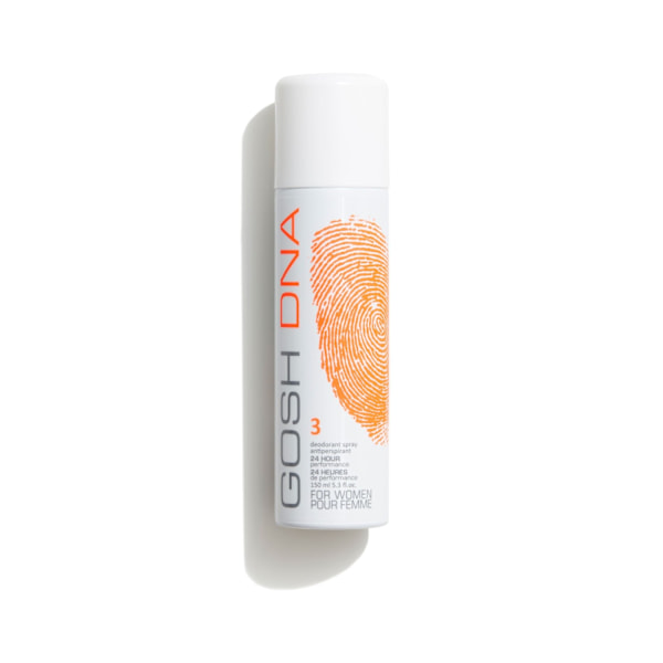 Gosh, Gosh DNA 3, Deodorant Spray, For Women, 150 ml