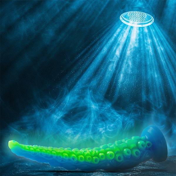 Epic - Scylla Fluorescent Thin Tentacle Dildo Suuri koko