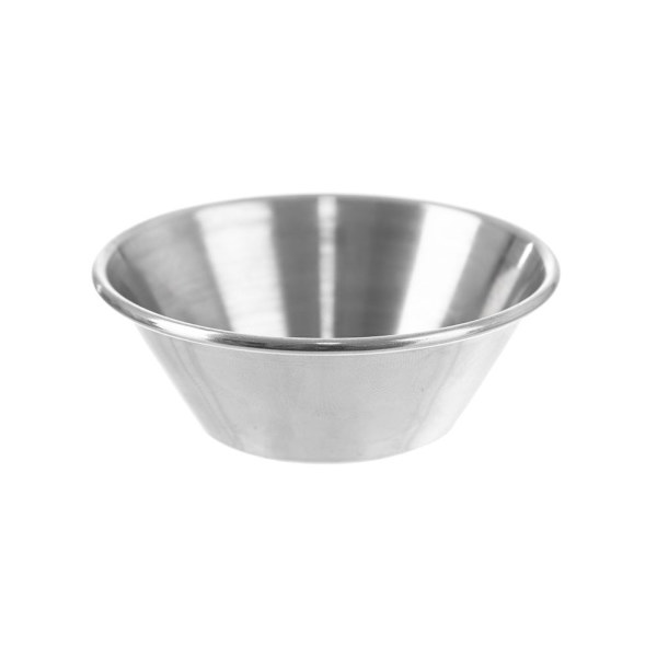Perfekt lille skål i rustfrit stål til saucer og snacks
