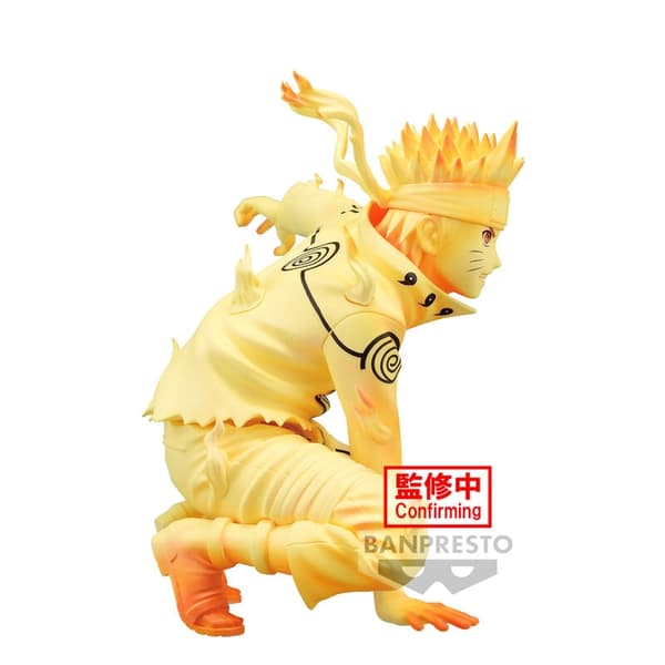 Naruto Shippuden Panel Brille Naruto Uzumaki figur 9cm