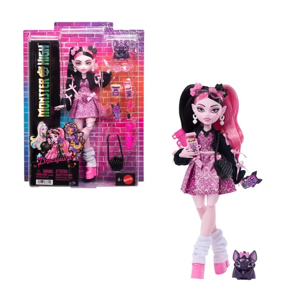 Monster High Draculaura -nukke ja asusteet