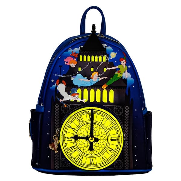 Loungefly Disney Peter Pan Ur rygsæk 26cm