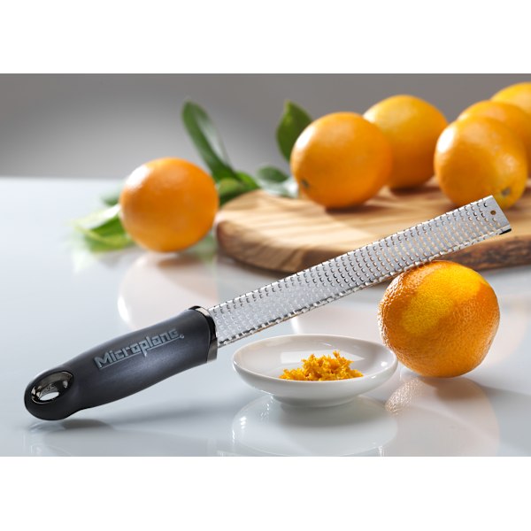 Microplane Premium Classic - citrus rivejern, sort