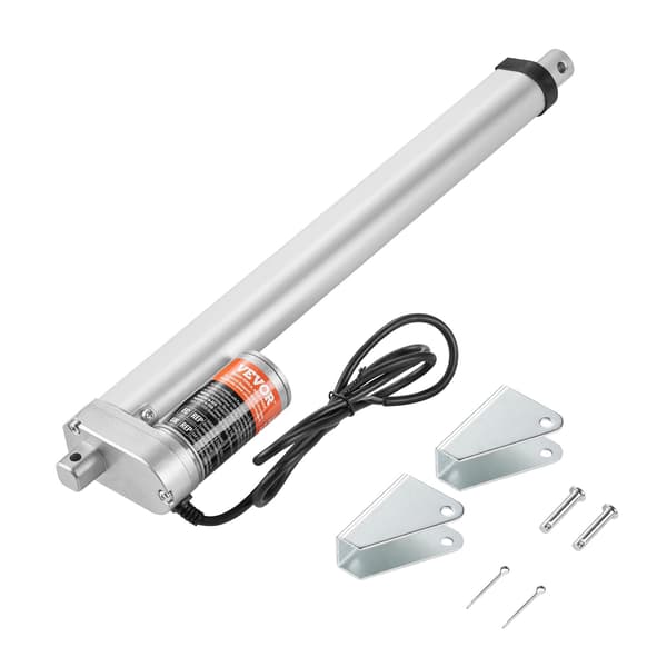 12V linjär ställdon, 30 cm slaglängd, 1000N, IP54
