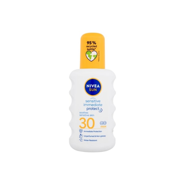 Nivea - Sun Sensitive Immediate Protect+ SPF30 - Unisex, 200 ml