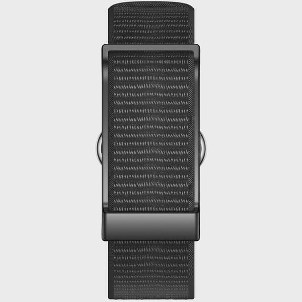Fitnesstracker, uden display, sort og sølv, 25 dages batteri