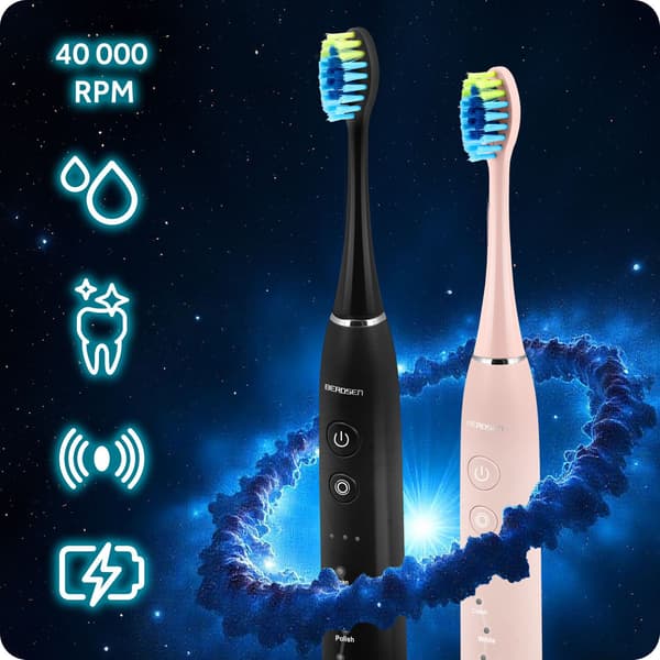Berdsen Galaxy Duo soniska tandborste set om 2