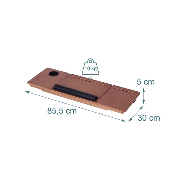 Løbebånd Laptopbord – Ergonomisk bambusarbejdsstation