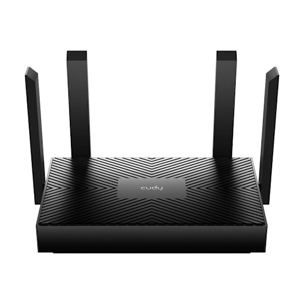 CUDY Wi-Fi Router WR1500 AX1500 Gigabit Mesh Svart