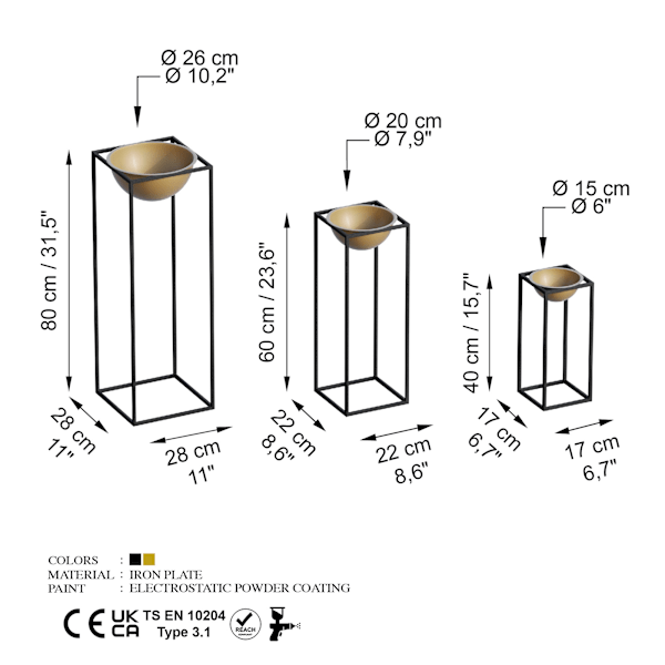Koristeruukku GED-019-A