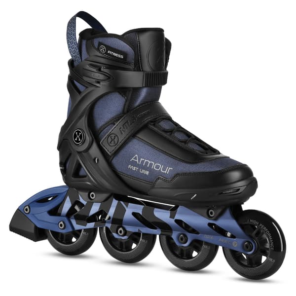 Inlines, mörkblå, storlek 44, ABEC-7 broms