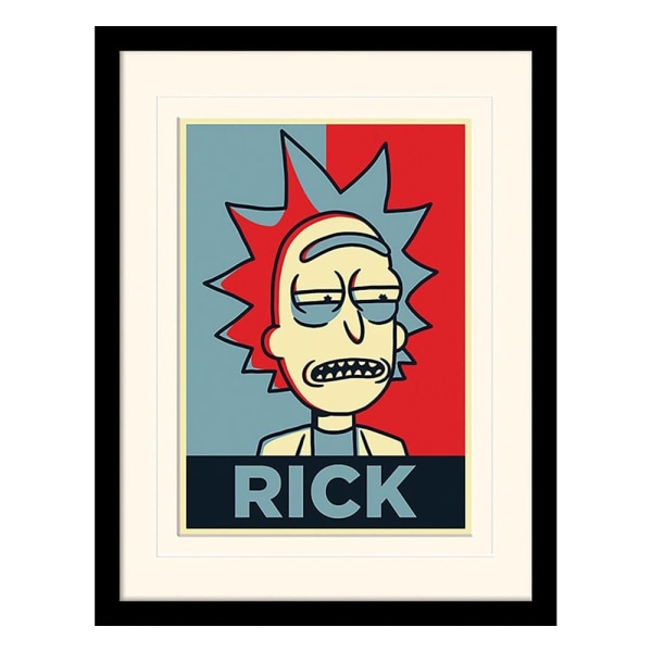 Rick and Morty Collector Print inramad affisch Rick Campaign (vi