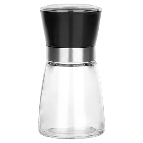Glaspeber- og saltkværne, justerbare, 2-pak