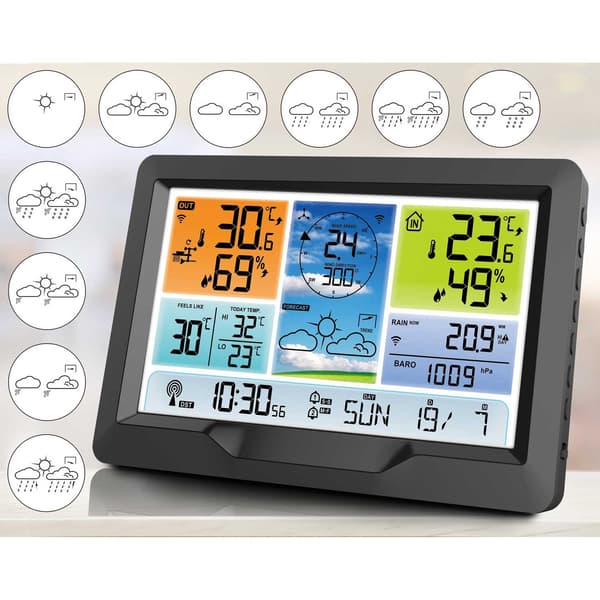 Sääasema näyttö BD-905 Graphite