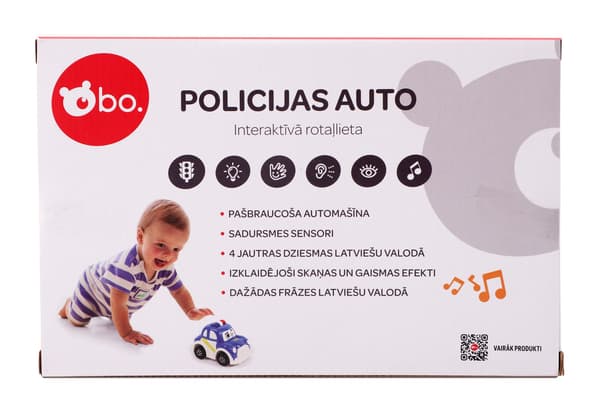 Bo. Interaktiv polisbil (lettiska)