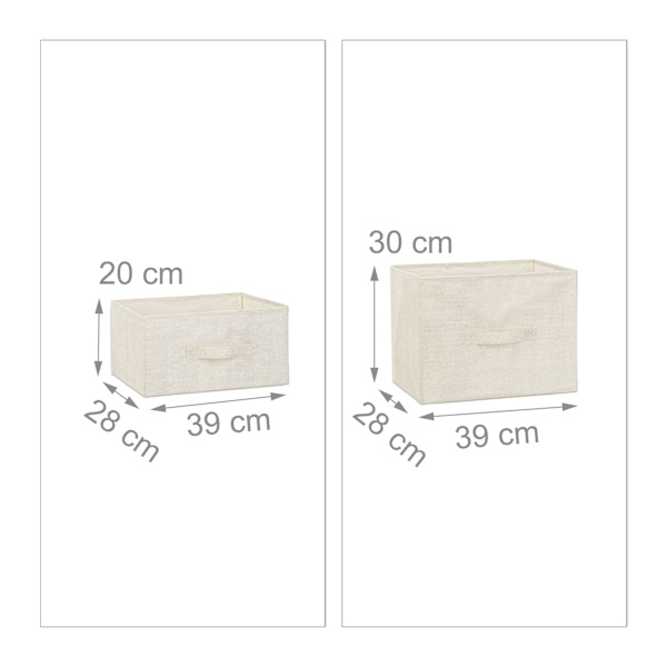 Hyllsystem olika varianter beige