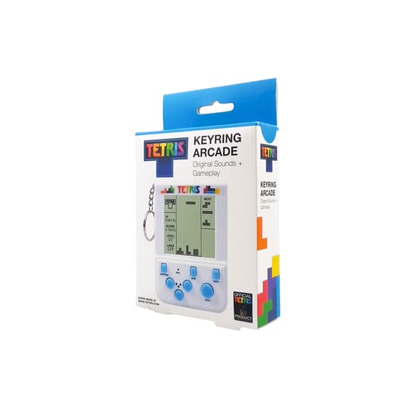 Tetris Arcade Nøglering med Originale Baner og Lyde