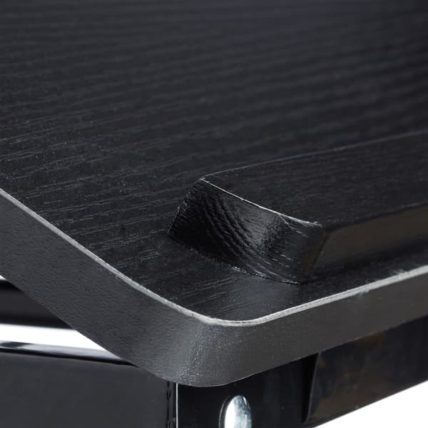 Laptop bord til sengen sort