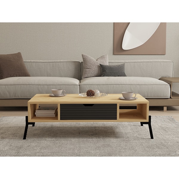 Sohvapöytä Faro - Sapphire Oak, Antracite