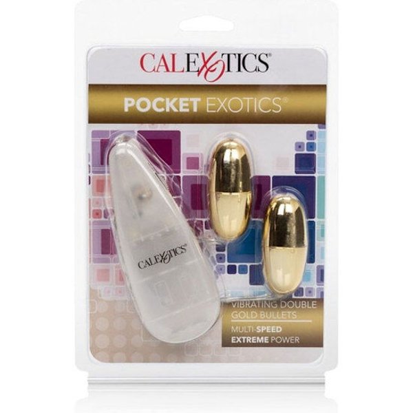 Calexotics - Vibrating Bullets Gold Duo