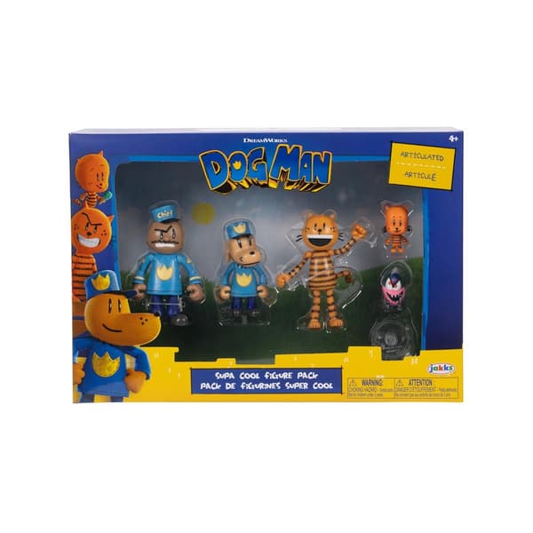 Dog man - 2,5" figur multipack
