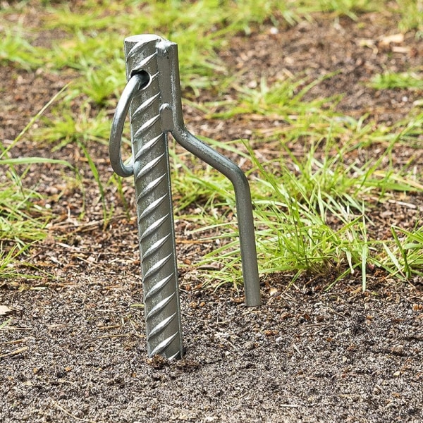 Maaankkuri 41cm koukulla ja renkaalla