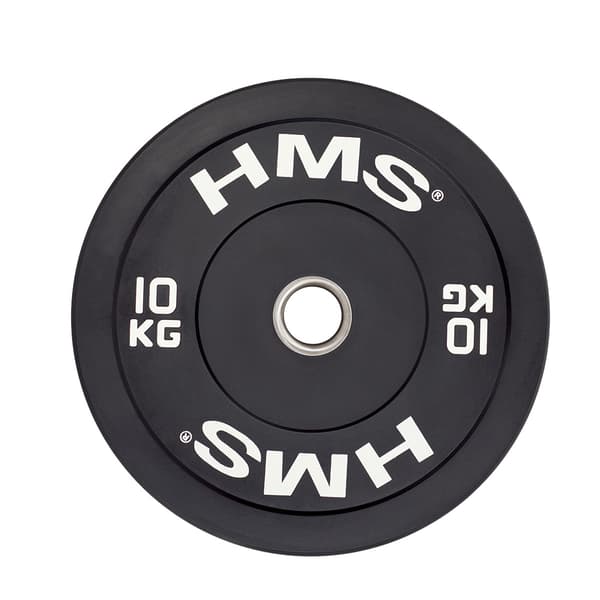 10 kg sort olympisk kofangerplade