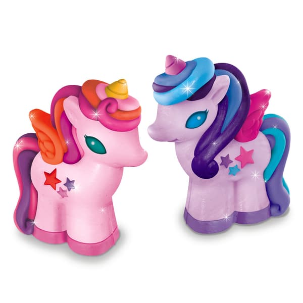 4M 3D Mold & Paint Diy Sæt Glitter Unicorns