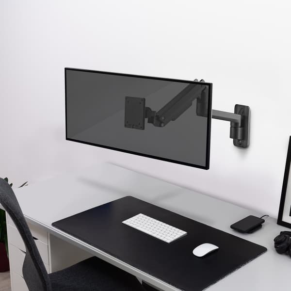 Monitorarm Vægmontering 17-49" gasfjeder 424mm max 20kg