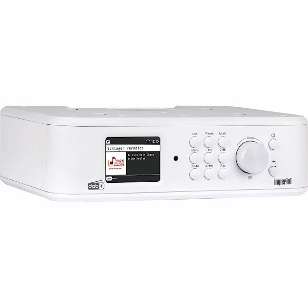 Imperial DABMAN i460 multifunktionell radio vit-silver