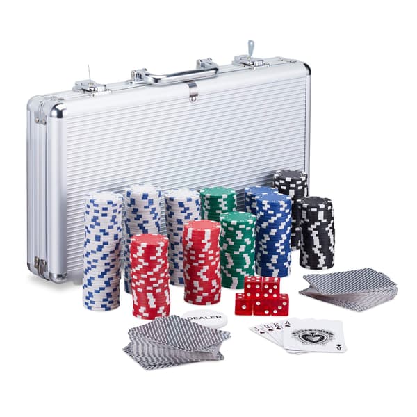 Pokerväska med 300 marker