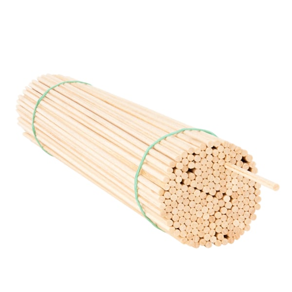 Flaggstavar i trä för vimplar, 50 cm/5 mm, 100 st