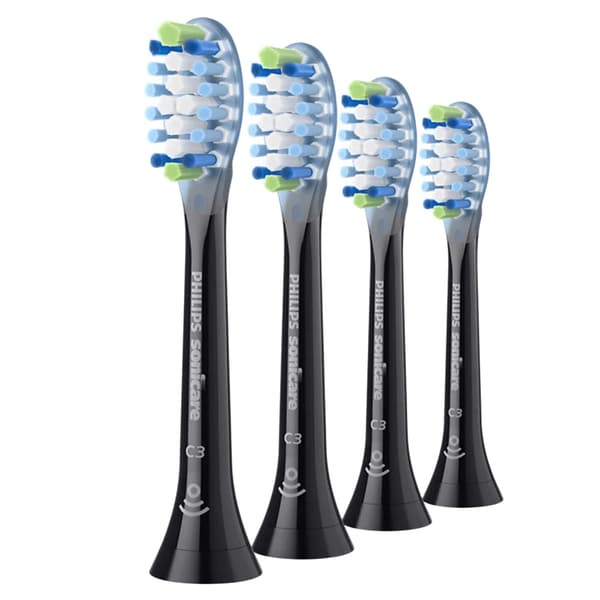 Sonicare Plaque Defense-børstehoveder, 4-pak, medium bløde