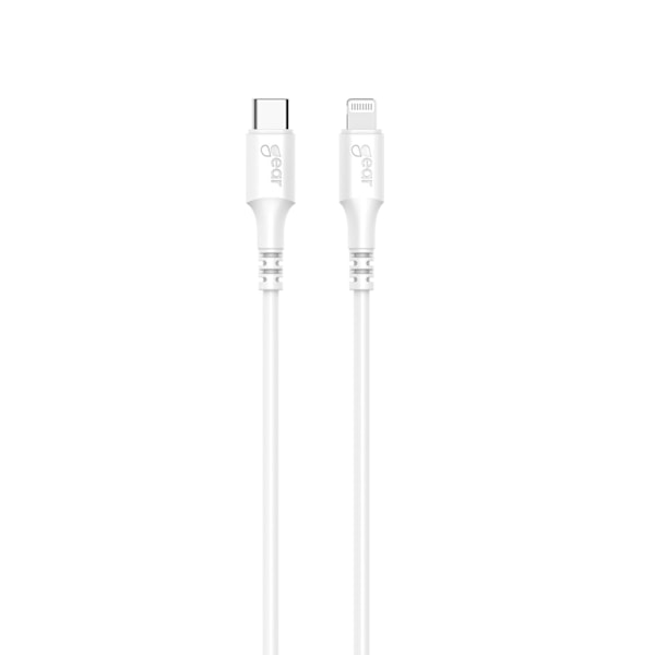 GEAR Latauskaapeli USB-C ja Lightning 1m White MFI C94