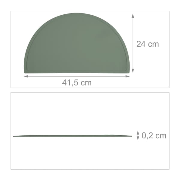 Dækkeservietter til børn i form af skyer