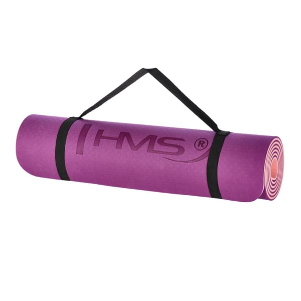 Yogamatta TPE Violet – Halkfri, miljövänlig