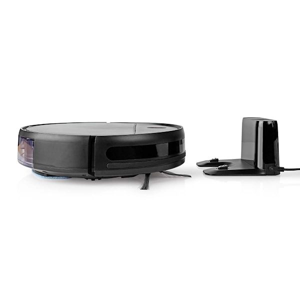 SmartLife Robot Støvsuger | Tilfældig | Wi-Fi | Kapacitet Collection Reservoir: 0.2 l | Automatisk opladning | Maksimal driftstid: 110 min | Sort | An