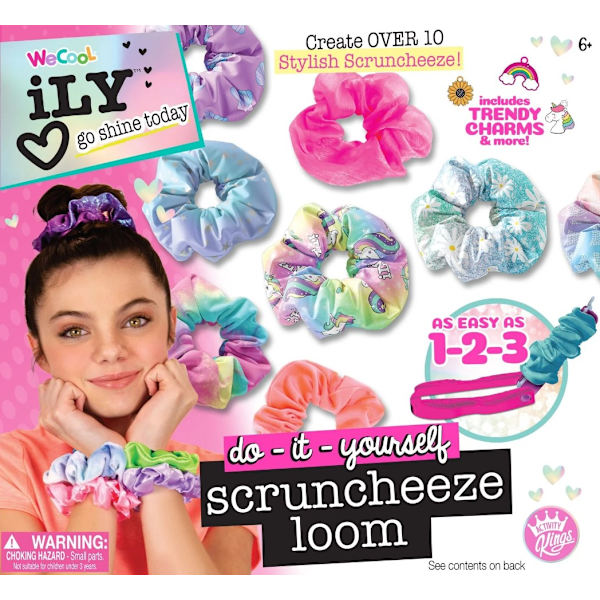 Scruncheeze væv for nem hårstyling, design uden sammenfiltring