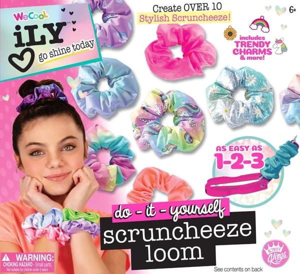 Scruncheeze vävstol för enkel hårstyling, No-Tangle Design