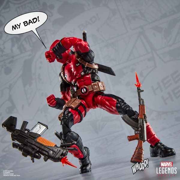 Deadpool-figuuri, 15 cm, Marvel Legends Maximum -sarja