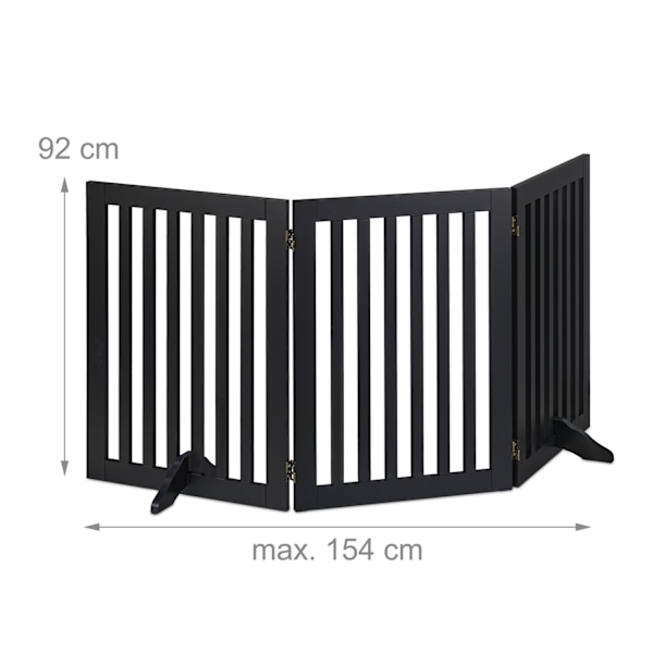 Børneport i træ 92 cm