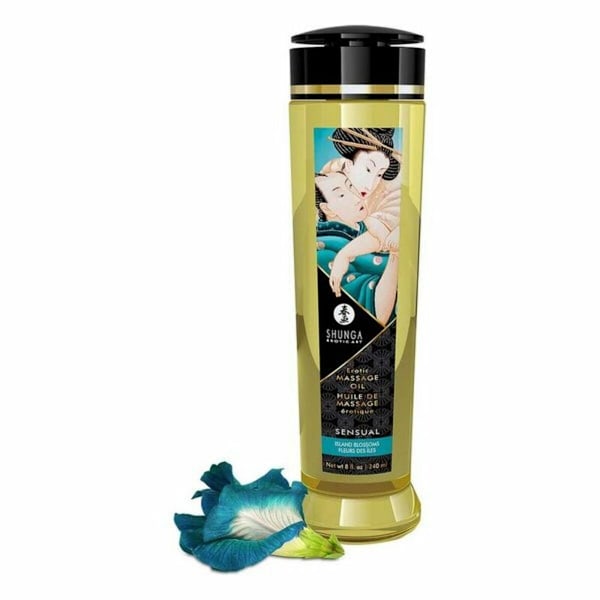 Erotisk Massage Oil Island Blossoms Shunga Sensual (240 ml)